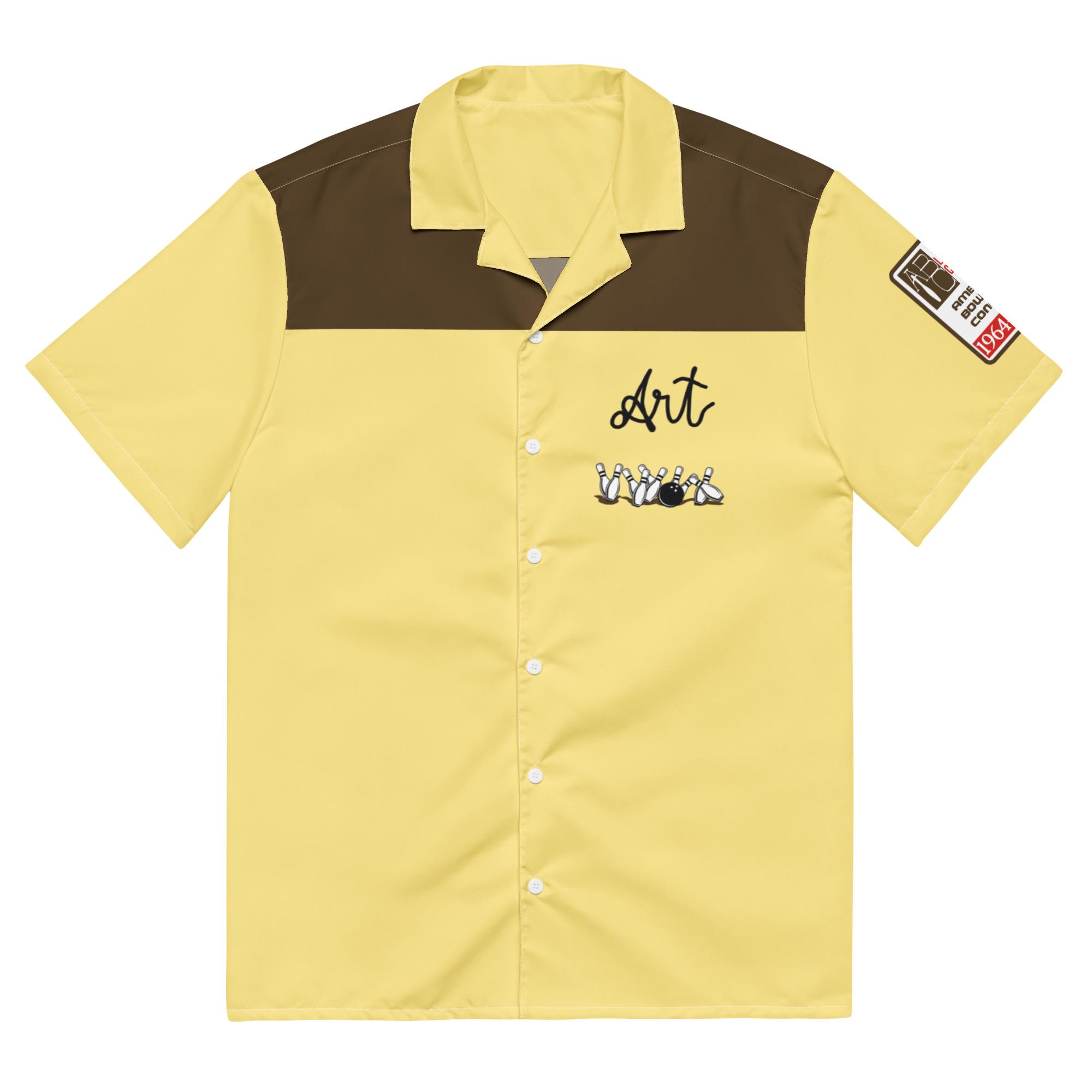 Short Sleeve Bowling Shirt Retro - The Dude's The Big Lebowski Filme