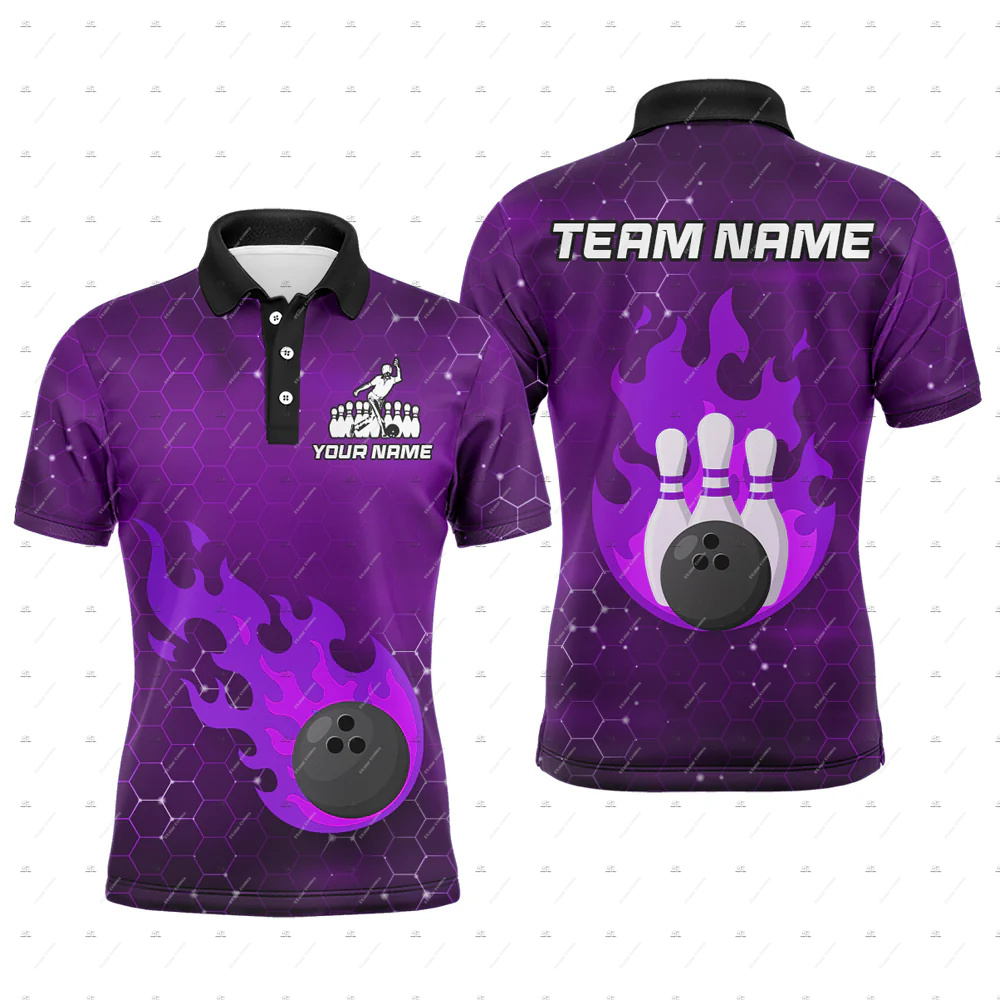 Camisas Polo de Manga Curta Pe - Short Sleeve Bowling Shirt Retro avaliação e preço