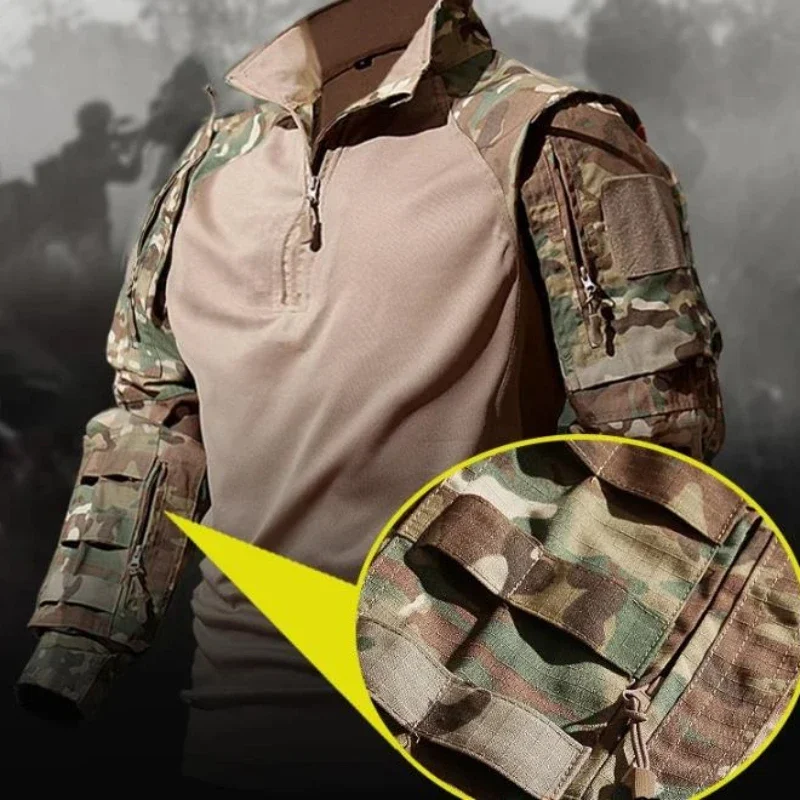 Nova Camisa Tática para Homens - Tactical Military Shirt Cargo avaliação e preço