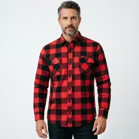 Camisa Xadrez Pesada de Manga  - Flannel Plaid Shirt Heavy Weight avaliação e preço