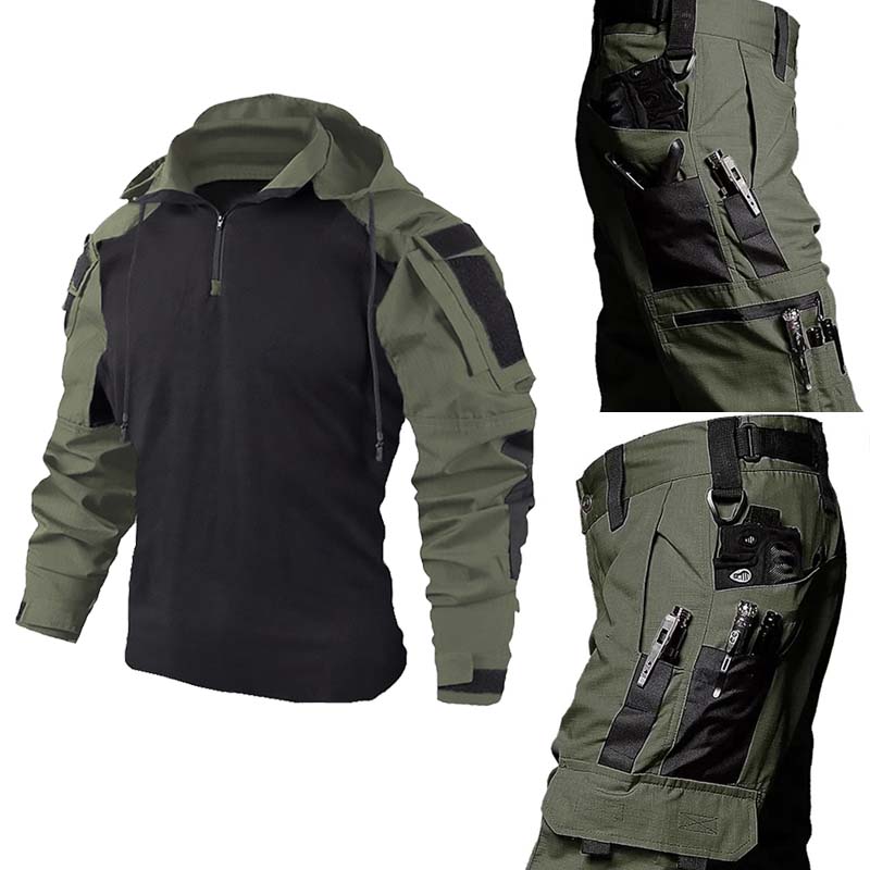 Conjunto de uniforme militar t - Tactical Military Shirt Cargo avaliação e preço