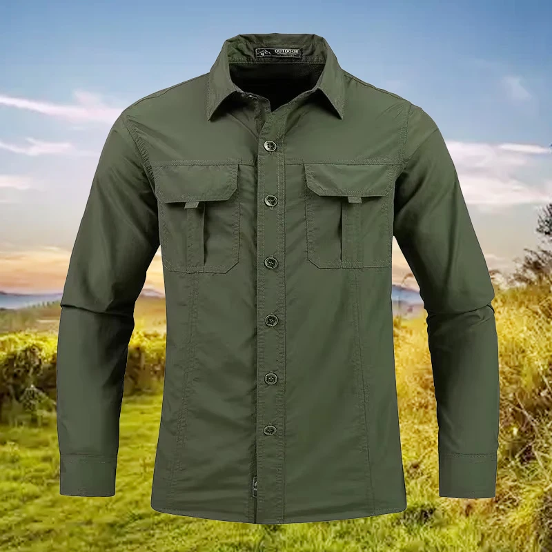 5xl masculino leve camisa de s - Tactical Military Shirt Cargo avaliação e preço
