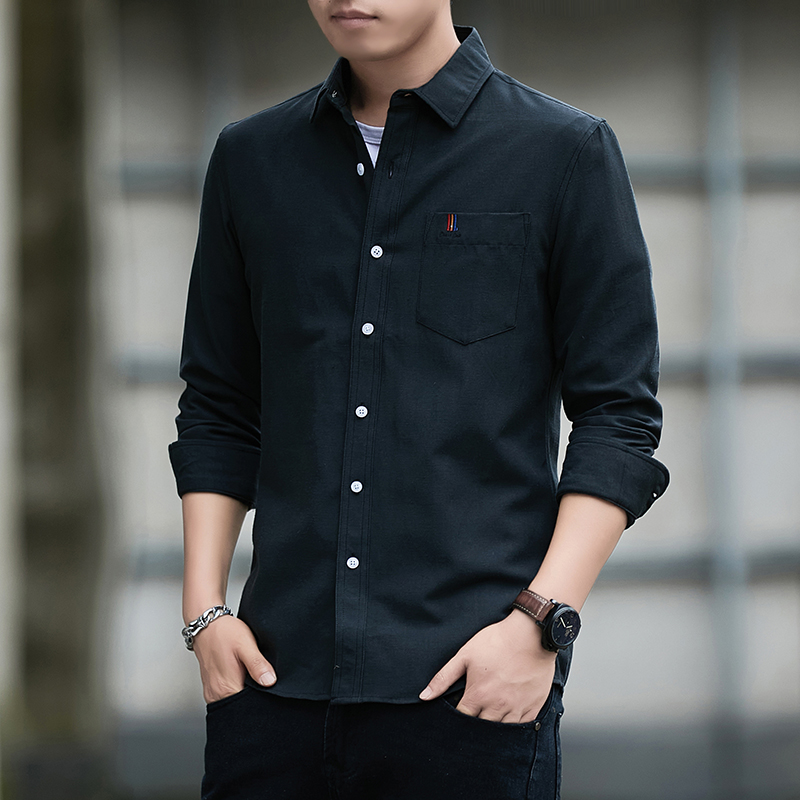 Jaqueta esportiva de manga com - Mens Linen Shirt Long Sleeve avaliação e preço
