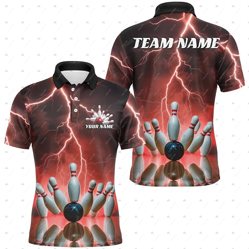 Camisas Polo de Manga Curta Pe - Short Sleeve Bowling Shirt Retro avaliação e preço