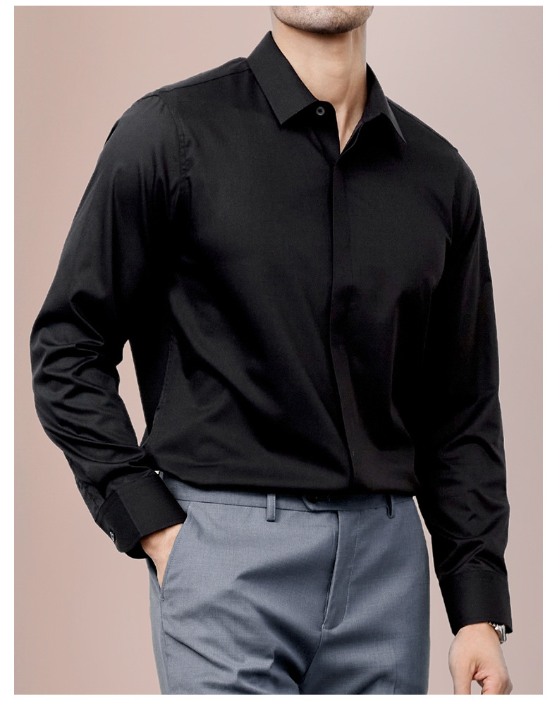 Camisa Masculina de Seda 2026  - Mens Satin Silk Dress Shirt avaliação e preço